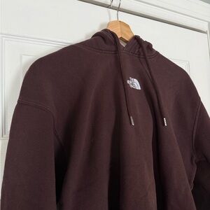 The North Face Brown Cropped Hoodie